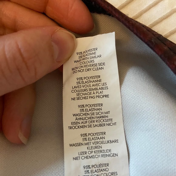 Boohoo plaid mini skater skirt - Picture 4 of 5